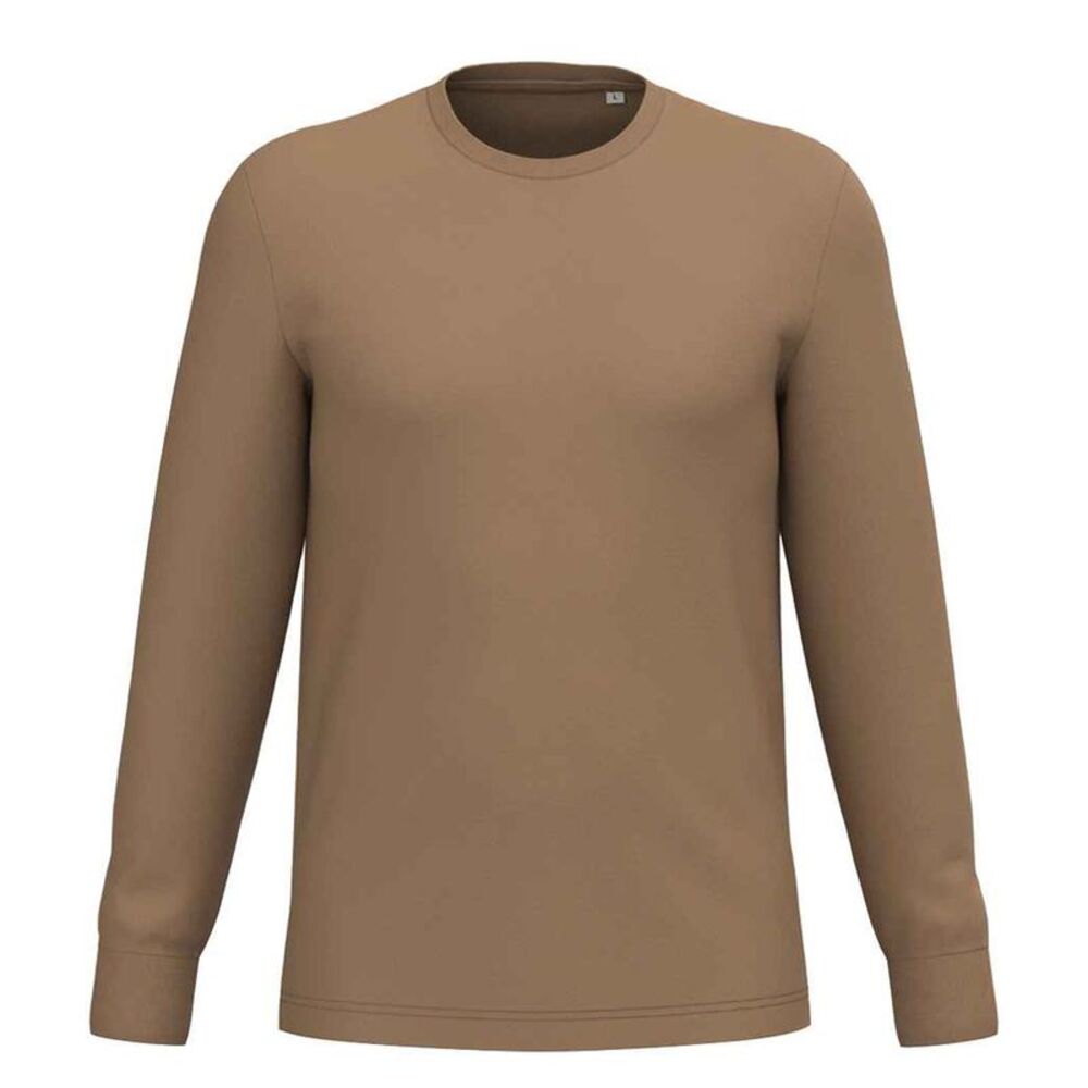 Native Spirit Unisex Adult Spirit Long-Sleeved T-Shirt / Dark Camel